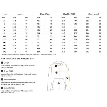 Hippie All-Over Print Unisex Classic Hoodie